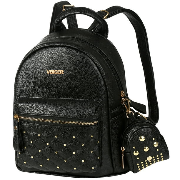 Bag Backpack Leather Women Travel School Rucksack Handbag Mini Shoulder Girls 